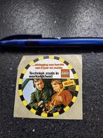 Vintage sticker speelgoed Lego Techniek Technics, Ophalen of Verzenden, Zo goed als nieuw, Merk