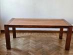 Massieve teakhouten tafel, Huis en Inrichting, Tafels | Eettafels, Ophalen, Teakhout, 200 cm of meer, 50 tot 100 cm