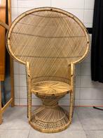 Vintage pauwstoel groot., Ophalen, Zo goed als nieuw