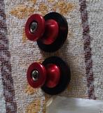 1 set Bobbins M 6 rood paddockstand-support,sliders nieuw, Motoren, Ophalen of Verzenden, Nieuw