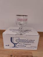 6 glazen Chimay, Ophalen, Zo goed als nieuw, Bierglas