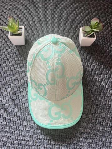 Mintgroene Gucci pet – Unisex – Iconisch GG-patroon” beschikbaar voor biedingen
