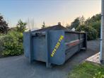 Haak container 15m3, Ophalen
