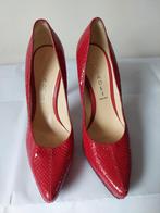 918B* CASADEI - escarpins rouges sexy cuir high heels(37), Escarpins, Porté, Casadei, Rouge