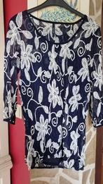 Dubbele tuniek, bordeaux "kant" creme new TM of 38, Kleding | Dames, Maat 38/40 (M), Jessica, Nieuw, Verzenden