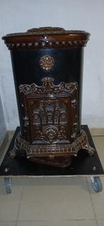 mazoutkacheltje godin bruin, Huis en Inrichting, Kachels, Ophalen