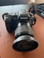 sony alpha a350 + lens 18-55 & toebehoren, Audio, Tv en Foto, Fotocamera's Digitaal, Ophalen, Gebruikt, Spiegelreflex, Sony