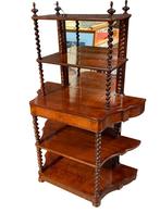 Bijzetmeubel / Etagère / Whatnot in mahonie., Enlèvement