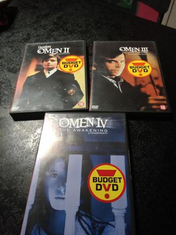 3 DVD-serie Damien de vloek  beschikbaar voor biedingen