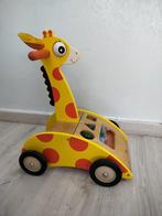 Houten loopstoeltje, Kinderen en Baby's, Ophalen, Gebruikt, Overige typen, Met wieltjes
