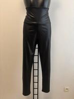 Zwarte leggingbroek van imitatieleer, Kleding | Dames, Broeken en Pantalons, Ophalen of Verzenden, Zo goed als nieuw, Zwart, Lang