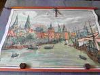 Antwerpen Schelde Scheepvaart Frankrijk France Vloot Schip, Verzamelen, Scheepvaart, Verzenden, Zo goed als nieuw, Kaart, Foto of Prent