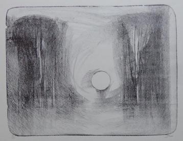 DRIES VAN DEN BROECK / FIGURATIE / ZW-W LITHO / 44x63cm SIG beschikbaar voor biedingen