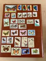 Vlinderpostzegels - 228 stuks, Animal et Nature, Affranchi, Enlèvement ou Envoi