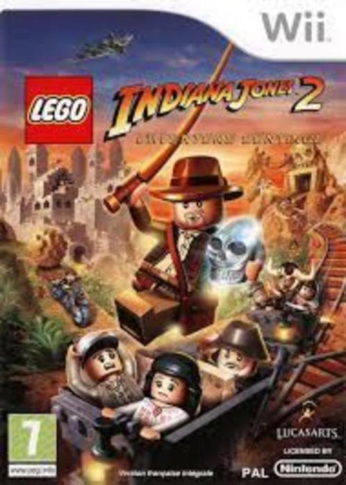 Lego Indiana Jones 2 (Wii), Games en Spelcomputers, Games | Nintendo Wii, Zo goed als nieuw, Avontuur en Actie, 2 spelers, Vanaf 7 jaar