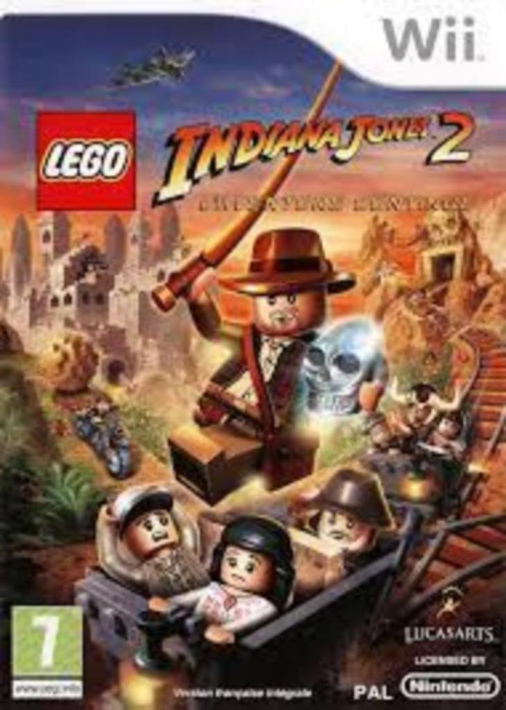 Lego Indiana Jones 2 (Wii), Games en Spelcomputers, Games | Nintendo Wii, Zo goed als nieuw, Avontuur en Actie, 2 spelers, Vanaf 7 jaar