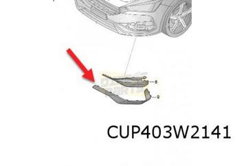 Cupra Leon (2/21-) Sierlijst afdekking in voorbumper Links ( beschikbaar voor biedingen