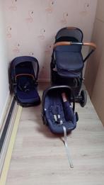 3 in 1 buggy, Kinderen en Baby's, Buggy's, Ophalen, Zo goed als nieuw, Maxi-Cosi, Verstelbare rugleuning