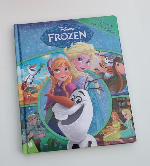Disney Frozen kijk- en zoekboek ZGAN, Boeken, Kinderboeken | Baby's en Peuters, Zo goed als nieuw, Ophalen of Verzenden