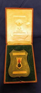 Ex Gendarmerie bedankmedaille, Ophalen of Verzenden, Rijkswacht, Embleem of Badge