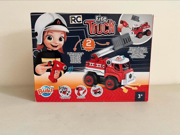 Bestuurbare RC brandweerwagen Buki NIEUW, Kinderen en Baby's, Speelgoed |Speelgoedvoertuigen, Nieuw, Afstandsbediening, Ophalen