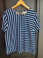 Leuke zomerblouse/shirt - mt 42 - nieuwstaat, Comme neuf, Manches courtes, Bleu, Taille 42/44 (L)