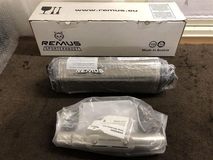 Remus Hexacone uitlaat demper Kawasaki Versys 1000 2012-2016, Motoren, Onderdelen | Kawasaki, Nieuw, Verzenden