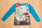 Blauwe Alice in Wonderland T-shirt Someone, mt 116, Kinderen en Baby's, Kinderkleding | Maat 116, Meisje, Gebruikt, Ophalen of Verzenden