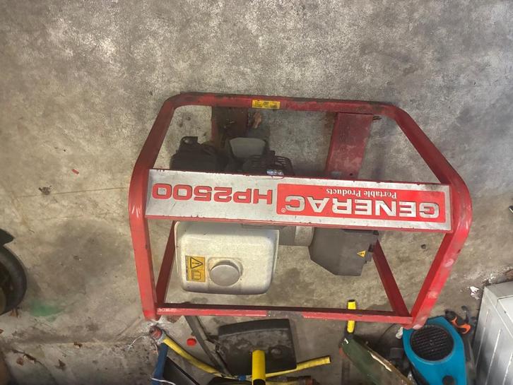 2x stroomgroep / aggregaat, Doe-het-zelf en Bouw, Aggregaten, Gebruikt, Ophalen
