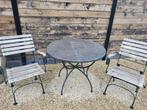 Bistro set met natuurstenen blad, Enlèvement