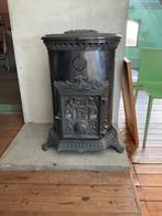 Godin houtkachel ovaal, Huis en Inrichting, Ophalen, Gebruikt, Hout, Houtkachel