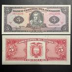 Ecuador - 5 Sucres 1988 - P 113d - SIG 2 - UNC - 525, Ophalen of Verzenden, Zuid-Amerika, Los biljet