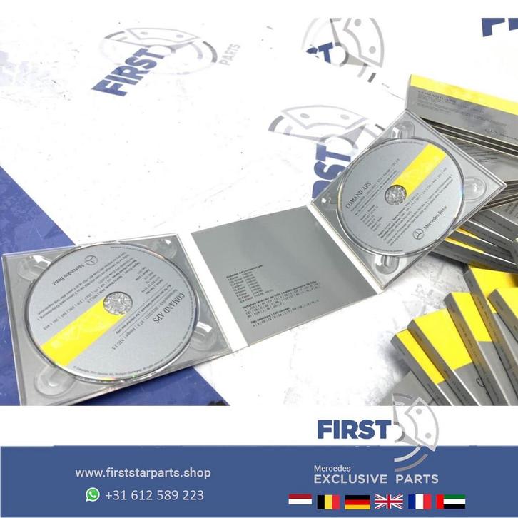 COMAND NAVIGATIE CD Mercedes W166 W172 W176 W204 W207 W212 W, Auto diversen, Autonavigatie, Zo goed als nieuw, Ophalen of Verzenden