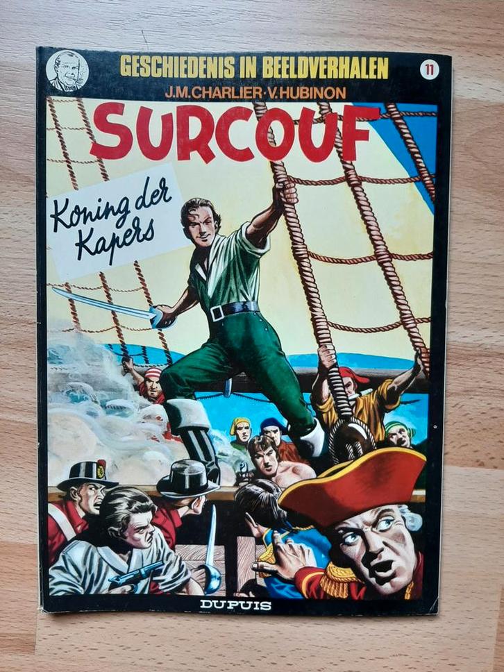 Geschiedenis in beeldverhalen: Surcouf, Boeken, Stripverhalen, Zo goed als nieuw, Meerdere stripboeken, Ophalen of Verzenden