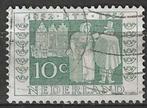 Pays-Bas 1952 - Yvert 576 - 100 ans du P.T.T. - 10 c. (ST), Timbres & Monnaies, Timbres | Pays-Bas, Envoi, Affranchi
