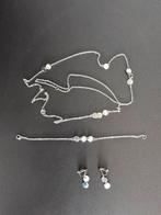 Nieuwe fantasieset: halsketting, armband, oorbellen, Ophalen of Verzenden, Nieuw