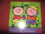boek en houten puzzel 'Karel is jarig' nieuw, Ophalen, Nieuw, Jongen