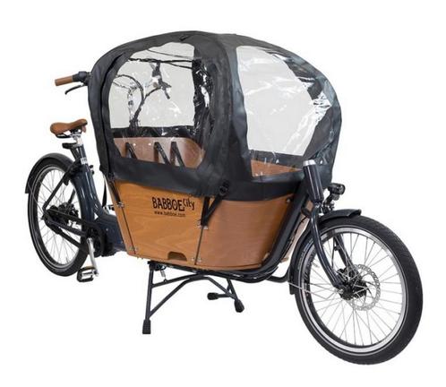 Babboe City bakfiets regentent en zonnetent, Fietsen en Brommers, Fietsaccessoires | Overige Fietsaccessoires, Zo goed als nieuw