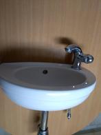 lavabo met kraan - keramac - grohe, Utilisé, Enlèvement ou Envoi, Chrome, Robinet