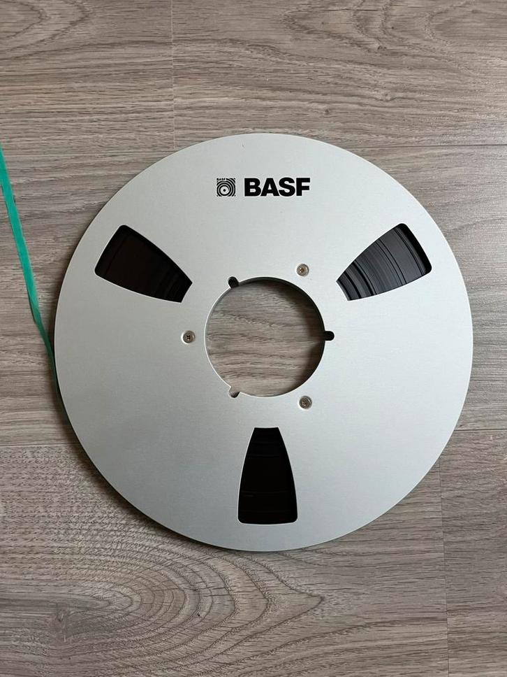 🎵 Bobine audio BASF vintage – Professionnelle et rare 🎵, Audio, Tv en Foto, Bandrecorder, Ophalen of Verzenden