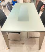 Vandaag ophalen!! 20€, Huis en Inrichting, Tafels | Eettafels, Ophalen, Gebruikt, Vijf personen of meer, Glas