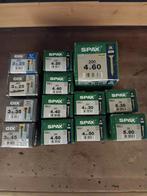 spax assortiment schroeven+doos allerlei, Doe-het-zelf en Bouw, Ophalen of Verzenden, Nieuw, Pluggen