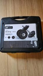 Kit de musculation - poids, Sport en Fitness, Fitnessmaterialen, Ophalen, Zo goed als nieuw