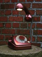 DOE EEN BOD ! vintage retro led design kast telefoon lamp, Kunststof, Gebruikt, Design, Ophalen of Verzenden