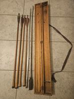 Vintage handboog wipschieten, Enlèvement, Utilisé, Flèches