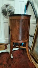 Bijzettafel / drankkast met marmeren blad, Antiek en Kunst, Ophalen