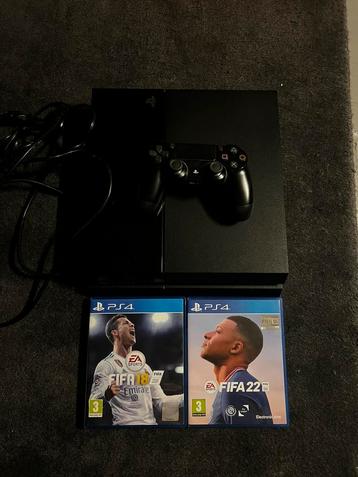 Playstation 4 500GB + manette + jeux beschikbaar voor biedingen