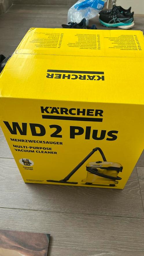 Kärcher WD 2 PLUS NIEUW, Elektronische apparatuur, Stofzuigers, Nieuw, Stofzuiger, Stofzak, Ophalen of Verzenden