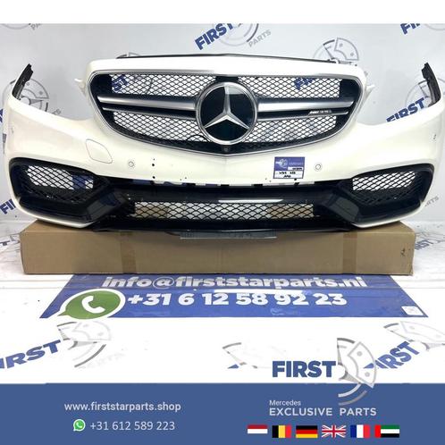 W212 FACELIFT E63 AMG VOORBUMPER WIT COMPLEET origineel Merc, Auto-onderdelen, Carrosserie, Bumper, Mercedes-Benz, Voor, Gebruikt