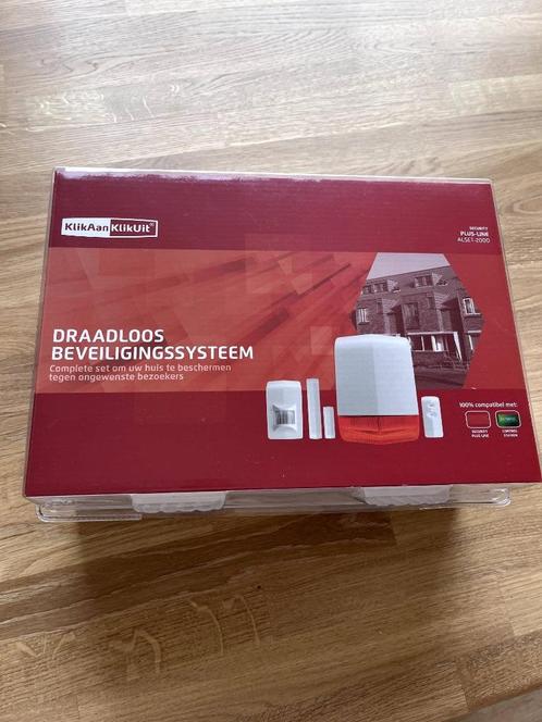 Alarmsysteem draadloos, Doe-het-zelf en Bouw, Alarmsystemen, Nieuw, Sirene, Beweging, Draadloos, Ophalen
